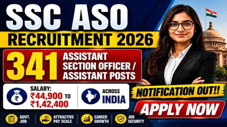 SSC ASO Recruitment