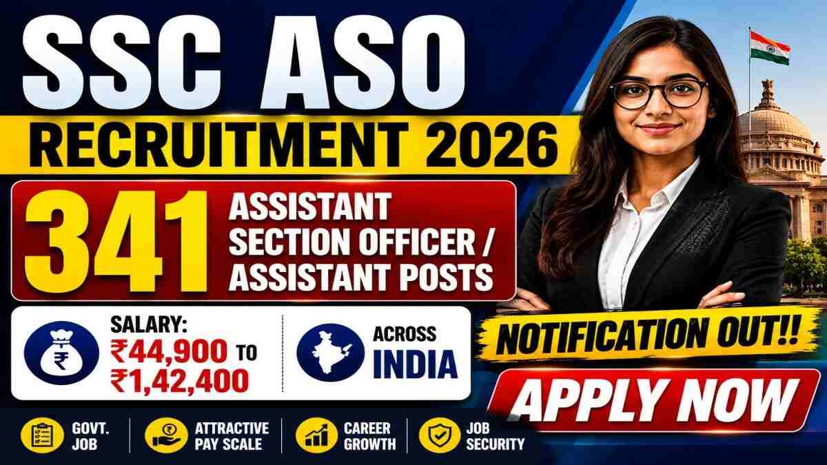 SSC ASO Recruitment